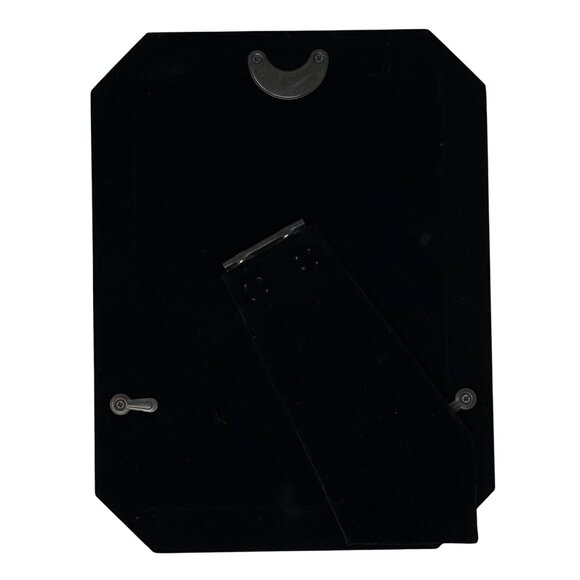 Vintage Photo Frame JENNIFER MOORE Silver Gold Art Deco 5x7 Picture Frame NEW - Picture 3 of 3